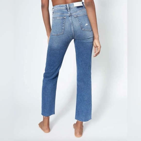 RE/DONE‎ Jeans Women’s Size 30 Ultra High Rise Stove Pipe in Vintage Indigo - Picture 3 of 15